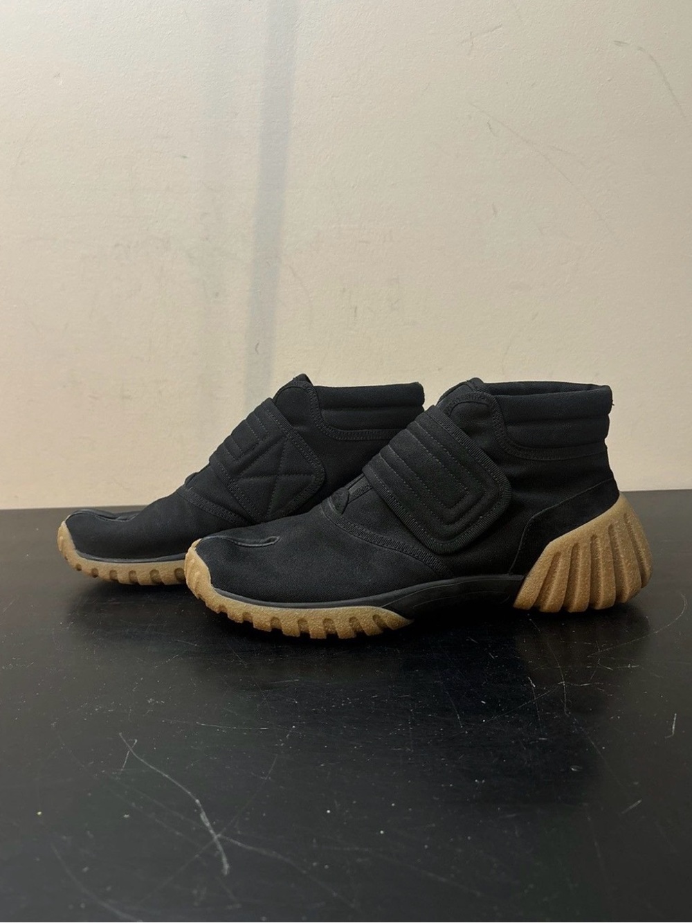 Maison Martin Margiela Tabi Scuba Sneakers Black Gum